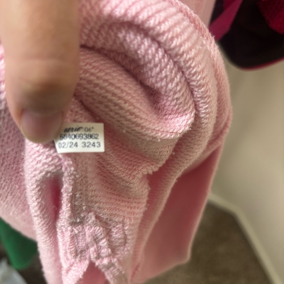 Aerie light Pink Women's oversized long sleeve Sweatshirt size S - Picture 10 of 11